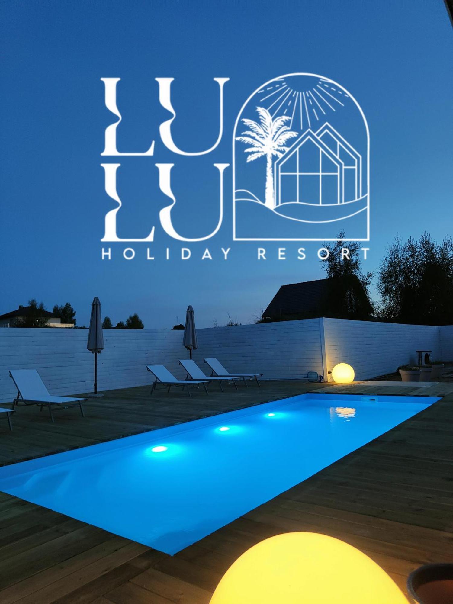 Lulu Holiday Resort Domki Z Podgrzewanym Basenem 미엘노 외부 사진
